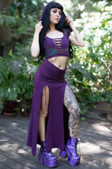 Priestess Skirt - Maroon