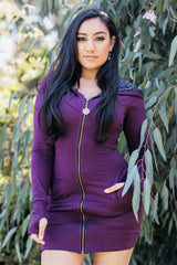 Aiwa Cozy Hoodie - Black and White