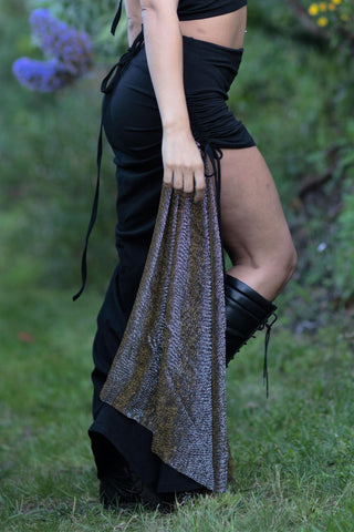 Royal Skirt - Black and Gold