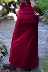 Priestess Skirt - Crimson Red